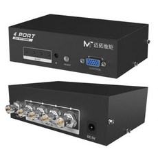 [해외] MTVIKI 4 포트 SDI 스위치 비디오 카메라 선택기 IR 원격 CONTRLLER SDSDI HDSDI 3GSDI 호환 1080 마력 해상도 SD401, 기타