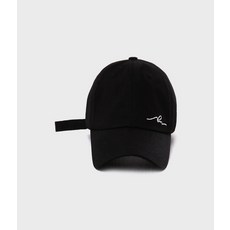 슬리피슬립 [unisex]SLEEPING COTTON BLACK BALL CAP - 슬리피슬립모자