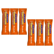베어벨스 소프트 단백질 프로틴바 피넛 카라멜, 55g, 6개