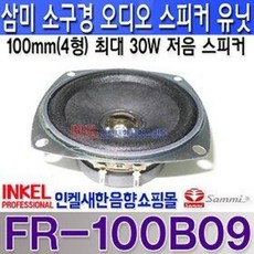 FR-100B09 삼미 100mm MAX 30W 오디오 홈시어터용
