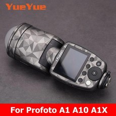 Profoto A1 A10 A1X 데칼 스킨 비닐 랩 필름 카메라 플래시 바디 보호 스티커 코트, 10)Type 10, 1개