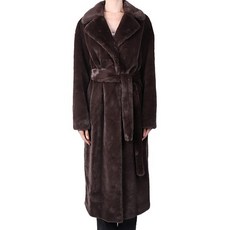 [에르노] [명품] 23FW 여성 소프트 롱코트 브라운 CA0409D 12422 8895