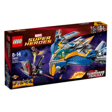 Lego 마블 더 밀라노 스페이스쉽 구조대 Lego정품 76021, 8~14세, 1개