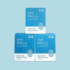 [과립형]편하게쏙쏙 오리지널 발효 차전자피 식이섬유 변비 숙변 6gx30포, 180g, 3박스