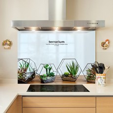 부엌고정강화유리