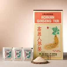 [본초마을] 고려인삼 인삼과립차 고려인삼차 건삼차 인삼가루 전통차 인삼분말 과립차100포 리뷰후기