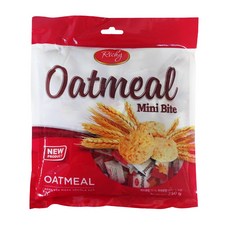 오트밀 미니 바이트(약100개입)-250g/한입과자/스낵/견과류과자/오트먼치, 250g, 1개