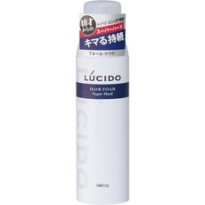 루시도 슈퍼하드 헤어폼 6.5온스(185g) x 헤어무스 일본 매장 상품, 1개, 185g