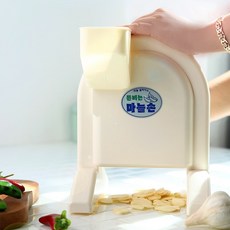 돈버는 마늘손 수동 마늘 채써는 슬라이서 기계 돈버는 마늘손 수동 마늘 슬라이서 마늘 채 써는 만능 슬라이스 채칼 기계 채썰기 체칼 절단기 주방기기 식당 용품 마늘손 커터기, 1개, 화이트