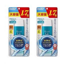 비오레 Biore 대용량 아쿠아리치 서핑선크림 군인선크림 군대선크림 155ml, 2개