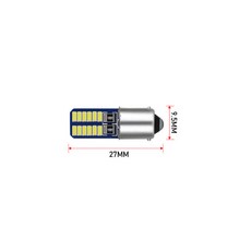 12V 41MM 578 211 2 212 독서등 초밝은 4PCS 44m 페스툰 키트, 11 BA9S 하이라이팅12v화이트라이트
