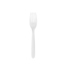 더담다 일회용 포크 화이트, 1개입, 200개