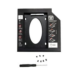 FWT 9.5mm CD DVD 옵티컬 베이 트레 이용 보조 하드 드라이브 HDD SSD 캐디 어댑터, 모델명