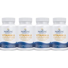 Nordic Naturals 노르딕네추럴스 비타민 A 플러스 카로티노이드, 4개, 30정