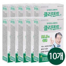 동아제약 클리덴트 정 틀니세정제, 48정, 10개