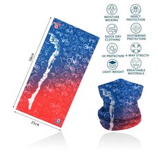 오토바이 달리기 야외 스포츠 얼굴 반다나 목 각반 머리 스카프, SW038, 18.SW038, 1개