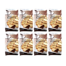 일본 세븐일레븐 편의점 랑그드샤 초콜릿 9개입 x 8개, 80g
