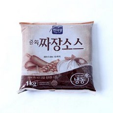 짜장소스 면사랑 1kg 냉동, 1개