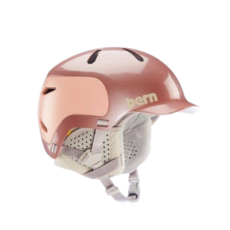 번 헬멧 BERN HELMET Watts 2.0 MIPS Metallic Rose Gold Tonal 매장정품, S (B22F810053323311)