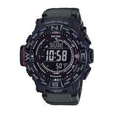 Casio 프로 트렉 터프 멀티 밴드 6 트리플 센스 시계 태양광 동력 (PRW3500-1)