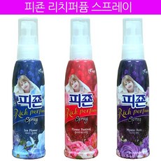 피죤 리치퍼퓸 스프레이 섬유유연제, 80ml 3개, 80ml