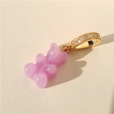 테디베어순금목걸이
