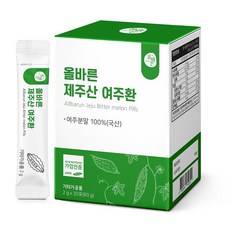 올바른 제주산 여주환, 1개, 60g