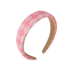 체커보드머리띠