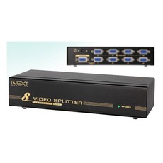 이지넷유비쿼터스 NEXT-2508VSP 모니터 분배기 스플리터 VGA D-SUB 1대8, 선택없음