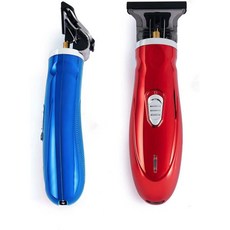 MIDINI 트리머 수염 헤어 클리퍼 바디 프로페셔널 살롱 레드 블루 1679502, Blue, 1개