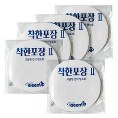 150매 국내최초 1겹 평량 130gsm 도톰한 원형 물걸레 청소기 건식 청소포 착한 2탄, 210mm, 1개