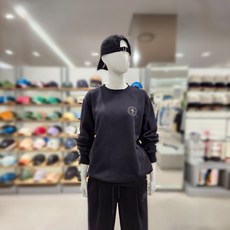 NBA 남녀공용 스몰 로고 기모 맨투맨 티셔츠 N234TS955P_09 NC대전유성