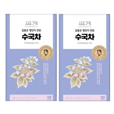 쌍계명차 국산 수국차 100T x 2개 감로차 이슬차