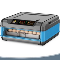 병아리부화기 자동병아리부화기 달걀부화기 계란부화기, 56매 전자동쌍전기[블루]