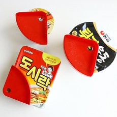 컵라면 사발면 뚜껑 덮개홀더, 1개