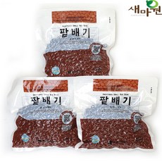 새마원 팥배기 통 팥 베기 앙금 당절임 당침, 3개, 500g