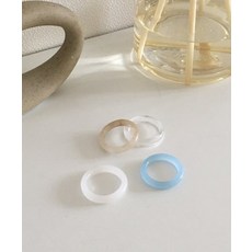 폭스타일 mood glass ring