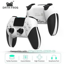 게임 패드 조이스틱 무선 블루투스 게이밍 컨트롤러 지원 PS4 PC, 1개