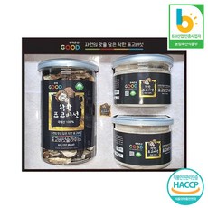 부여마켓 부여은산착한표고농원 착한 표고 버섯 선물세트 B형 표고버섯슬라이스50g+표고버섯가루50gX2개), 1개
