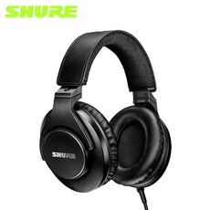 SHURE 슈어 SRH440A 모니터링 유선 헤드폰 보컬 스튜디오 모니터 헤드셋_쿠폰증정