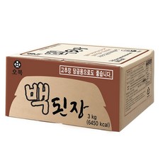 오복 일식 백된장 3kg, 1개