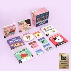 [두두스토리] 말문이 폭발하는 베이비세즈 (말하기 그림책 10권 말하기 토이 1종 말하기 카드 220장), 베이비세즈:베이비세즈, 상세 설명 참조