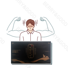 [품질보증]이경제 흑염소 진액 이경재 흙염소 즙 진액원 30포100% 정품, 더힘찬 녹용 30포, 2L, 1개