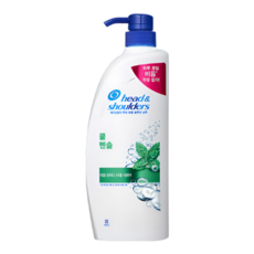 헤드앤숄더 쿨 멘솔 샴푸, 550ml, 3개