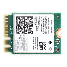 듀얼 밴드 무선 600Mbps 네트워크 와이파이 카드 수신기 3168 AC 3168NGW NGFF M.2 802.11Ac, 없음