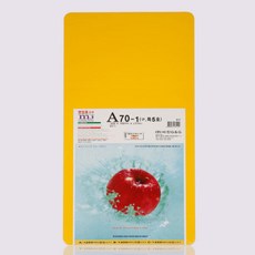 네오플 업소용 위생도마 특4호 600x350x13 (식당 주방), 1개, 노랑색