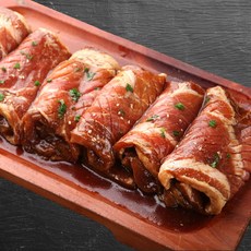 할매정육점 [3만원이상 목살증정] 제주 흑돼지 칼집 양념구이 600g+600g, 2팩, 600g