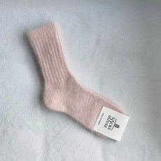 겨울털실긴양말