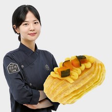 견우재 강아지 디저트 빵 반려동물 수제 생일 간식, 1개, 35g, 단호박 에클레르 미니
