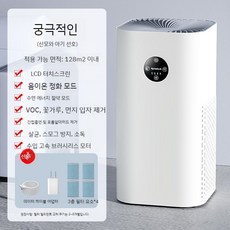  폭발물 공기 청정기 연기 및 냄새 제거 가정용 포름 알데히드 실내 탈취 인공물 음이온, AP-2088  얼티밋 화이트  필터x4 
